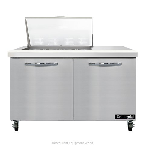 Continental Refrigerator SW48N12M Refrigerated Counter, Mega Top Sandwich / Sala