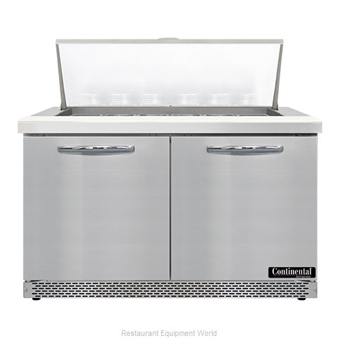 Continental Refrigerator SW48N18M-FB Refrigerated Counter, Mega Top Sandwich / S (Magnified)