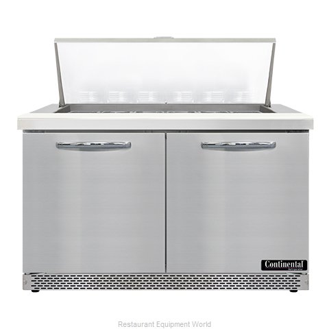 Continental Refrigerator SW48N18M-FB Refrigerated Counter, Mega Top Sandwich / S