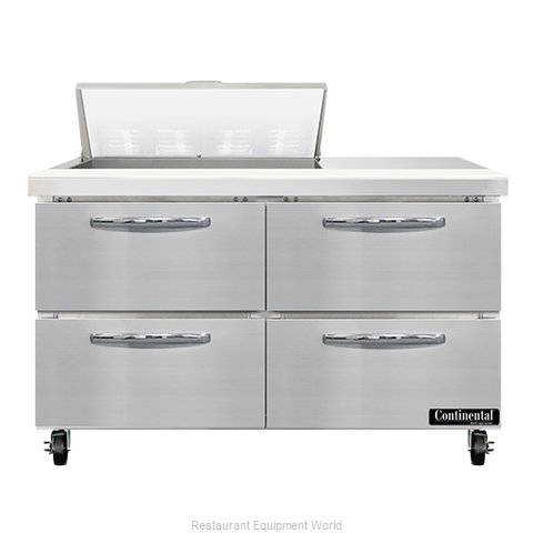 Continental Refrigerator SW48N8-D Refrigerated Counter, Sandwich / Salad Unit
