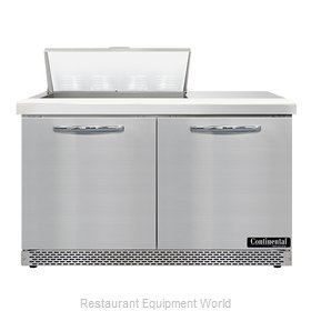 Continental Refrigerator SW48N8-FB Refrigerated Counter, Sandwich / Salad Unit