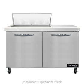 Continental Refrigerator SW48N8 Refrigerated Counter, Sandwich / Salad Unit