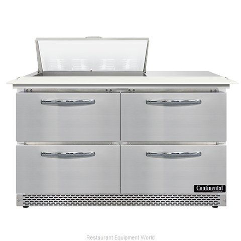 Continental Refrigerator SW48N8C-FB-D Refrigerated Counter, Sandwich / Salad Uni