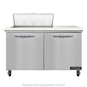 Continental Refrigerator SW48N8C Refrigerated Counter, Sandwich / Salad Unit