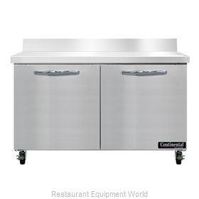 Continental Refrigerator SW48NBS Refrigerated Counter, Work Top