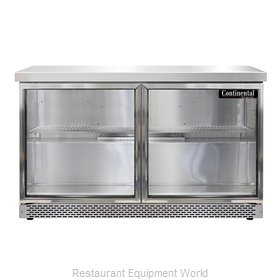Continental Refrigerator SW48NGD-FB Refrigerated Counter, Work Top