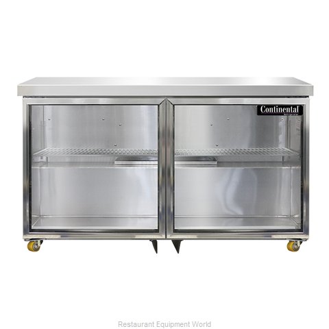 Continental Refrigerator SW48NGD-U Refrigerator, Undercounter, Reach-In