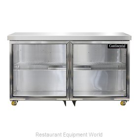 Continental Refrigerator SW48NGD-U Refrigerator, Undercounter, Reach-In