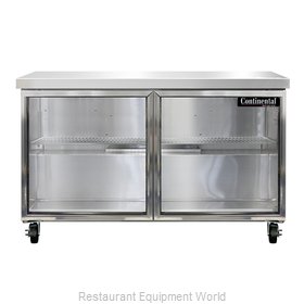 Continental Refrigerator SW48NGD Refrigerated Counter, Work Top
