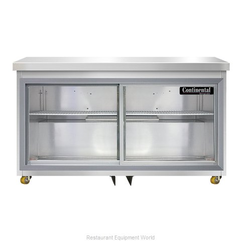 Continental Refrigerator SW48NSGD-U Refrigerator, Undercounter, Reach-In