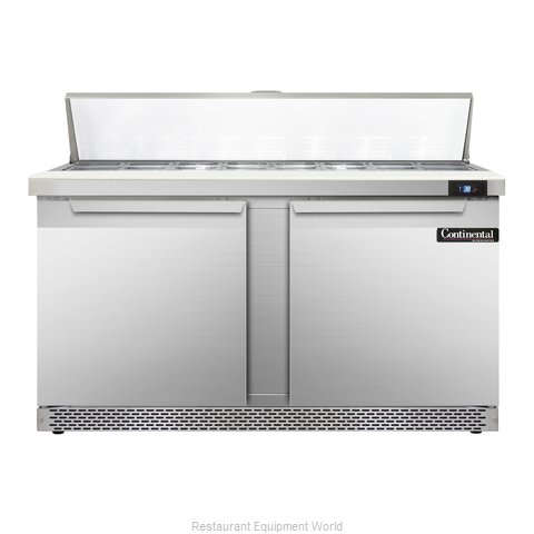 Continental Refrigerator SW60-16-FB Refrigerated Counter, Sandwich / Salad Top