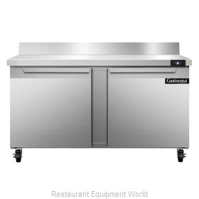 Continental Refrigerator SW60-BS Refrigerated Counter, Work Top