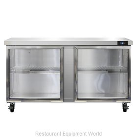 Continental Refrigerator SW60-GD Refrigerated Counter, Work Top