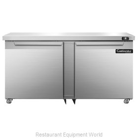 Continental Refrigerator SW60-U Refrigerator, Undercounter, Reach-In