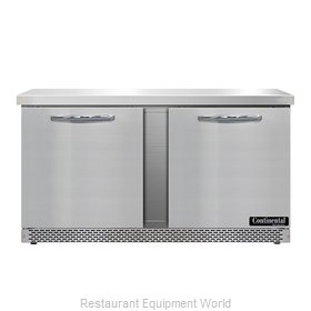 Continental Refrigerator SW60N-FB Refrigerated Counter, Work Top