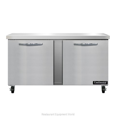 Continental Refrigerator SW60N Refrigerated Counter, Work Top