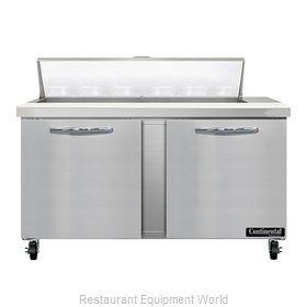 Continental Refrigerator SW60N12 Refrigerated Counter, Sandwich / Salad Unit