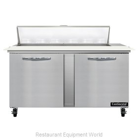 Continental Refrigerator SW60N12C Refrigerated Counter, Sandwich / Salad Unit