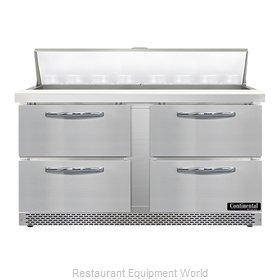 Continental Refrigerator SW60N16-FB-D Refrigerated Counter, Sandwich / Salad Uni