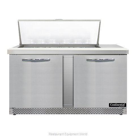 Continental Refrigerator SW60N18M-FB Refrigerated Counter, Mega Top Sandwich / S