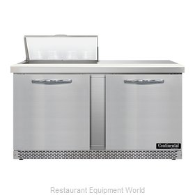 Continental Refrigerator SW60N8-FB Refrigerated Counter, Sandwich / Salad Unit