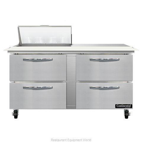 Continental Refrigerator SW60N8C-D Refrigerated Counter, Sandwich / Salad Unit (Magnified)