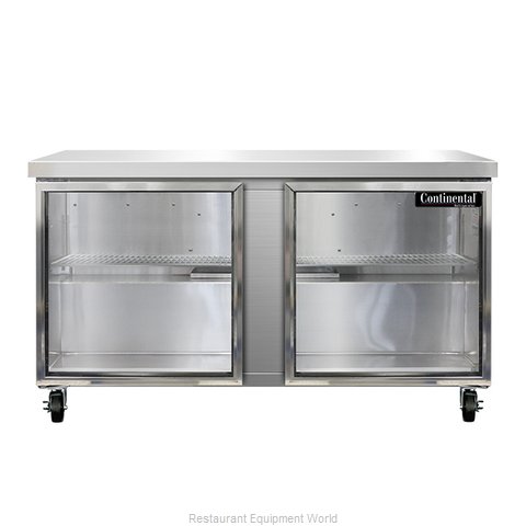 Continental Refrigerator SW60NGD Refrigerated Counter, Work Top