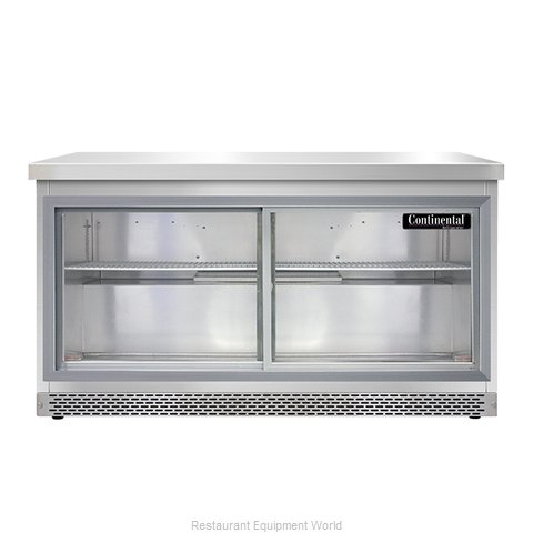 Continental Refrigerator SW60NSGD-FB Refrigerated Counter, Work Top (Magnified)