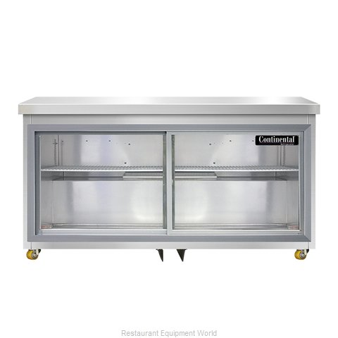 Continental Refrigerator SW60NSGD-U Refrigerator, Undercounter, Reach-In