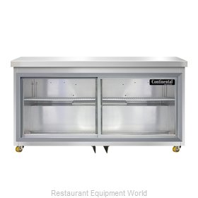 Continental Refrigerator SW60NSGD-U Refrigerator, Undercounter, Reach-In