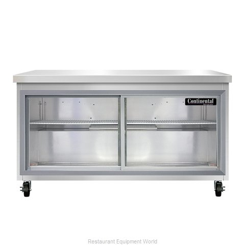 Continental Refrigerator SW60NSGD Refrigerated Counter, Work Top
