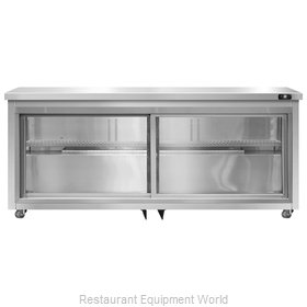 Continental Refrigerator SW72-SGD-U Refrigerator, Undercounter, Reach-In
