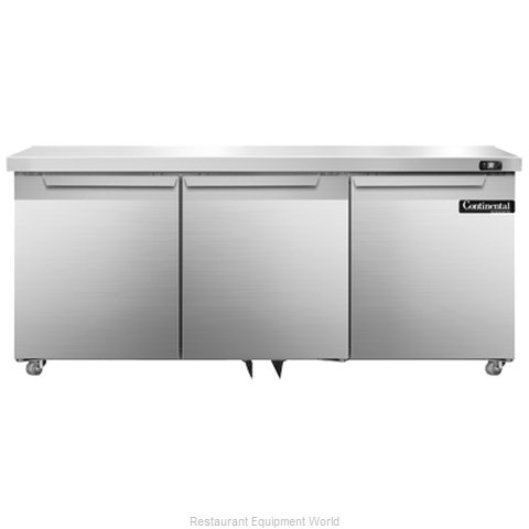 Continental Refrigerator SW72-U Refrigerator, Undercounter, Reach-In (Magnified)
