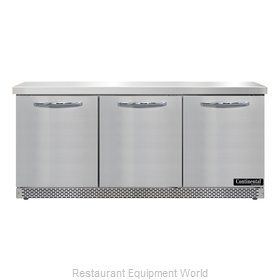 Continental Refrigerator SW72N-FB Refrigerated Counter, Work Top