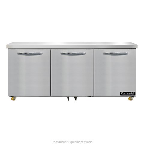 Continental Refrigerator SW72N-U Refrigerator, Undercounter, Reach-In