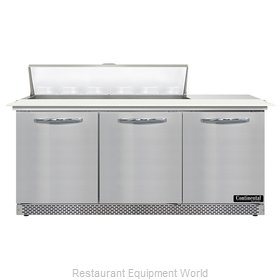 Continental Refrigerator SW72N12C-FB Refrigerated Counter, Sandwich / Salad Unit