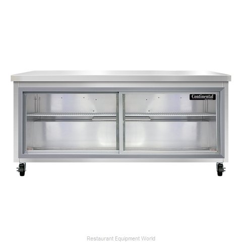 Continental Refrigerator SW72NSGD Refrigerated Counter, Work Top