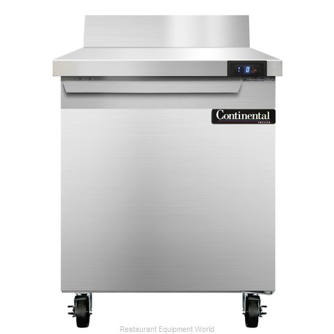 Continental Refrigerator SWF27-BS Freezer Counter, Work Top