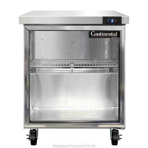 Continental Refrigerator SWF27-GD Freezer Counter, Work Top