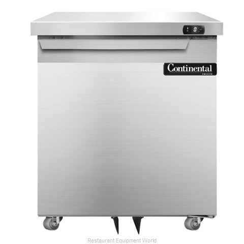 Continental Refrigerator SWF27-U Freezer, Undercounter, Reach-In