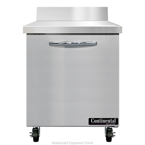 Continental Refrigerator SWF27NBS Freezer Counter, Work Top