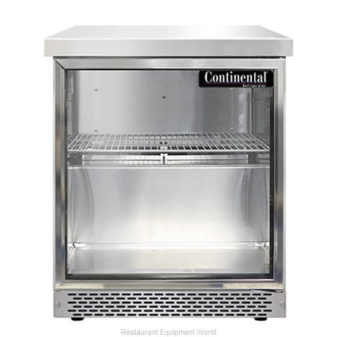 Continental Refrigerator SWF27NGD-FB Freezer Counter, Work Top