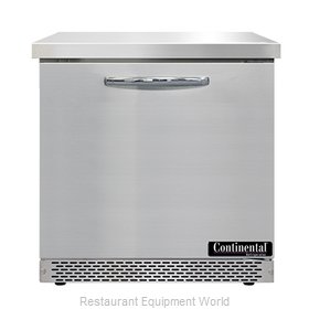 Continental Refrigerator SWF32N-FB Freezer Counter, Work Top