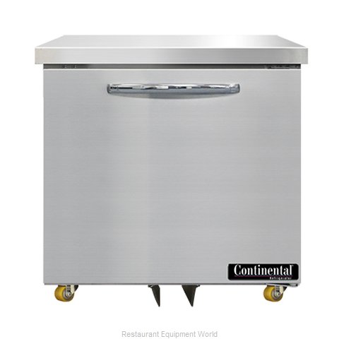 Continental Refrigerator SWF32N-U Freezer, Undercounter, Reach-In (Magnified)
