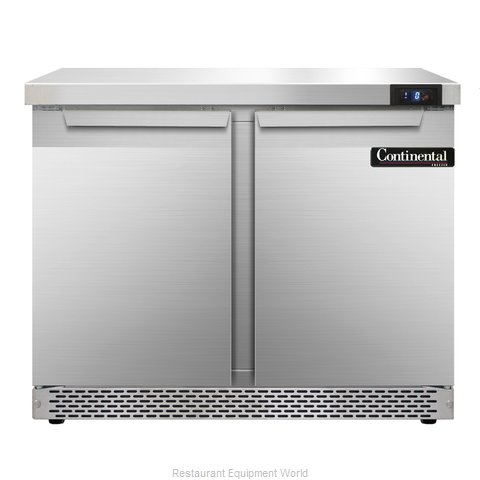 Continental Refrigerator SWF36-FB Freezer Counter, Work Top