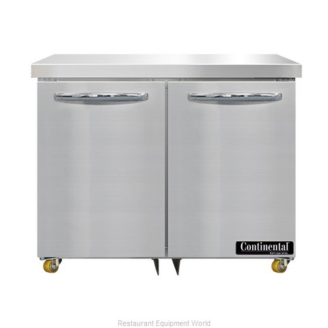 Continental Refrigerator SWF36N-U Freezer, Undercounter, Reach-In