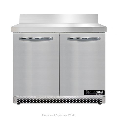 Continental Refrigerator SWF36NBS-FB Freezer Counter, Work Top