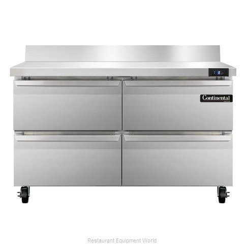 Continental Refrigerator SWF48-BS-D Freezer Counter, Work Top