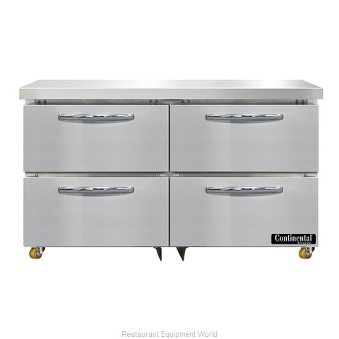 Continental Refrigerator SWF48N-U-D Freezer, Undercounter, Reach-In