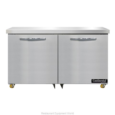 Continental Refrigerator SWF48N-U Freezer, Undercounter, Reach-In